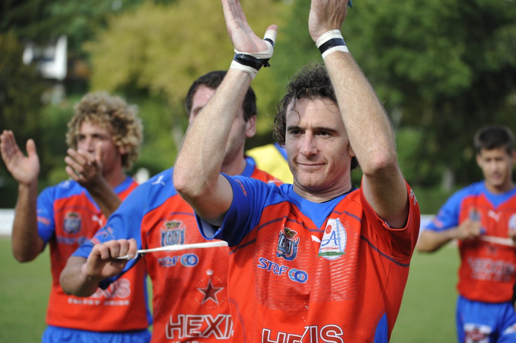 La saison prochaine, Julien Langlade sera entraîneur-joueur à RIon-des-Landes, son club formateur. (Photo Jean-Louis Tastet)