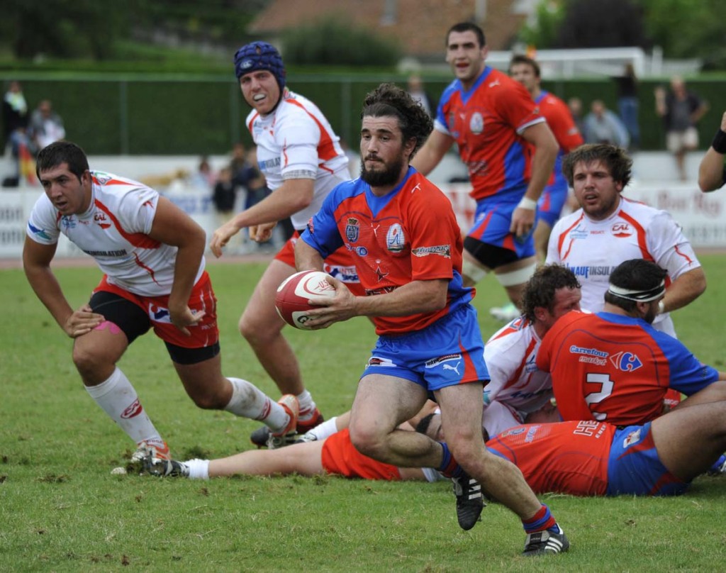 Olivier Beuste et les Hagetmautiens avaient dû laisser la victoire aux Hauts-Pyrénéens sur leur pelouse lors du premier match de la saison. (Photo Jean-Louis Tastet)