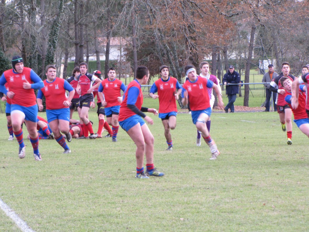 Les cadets ont bien mérité quelques semaines de vacances après ce succès lors de la première journée des matchs retours (photo Bruno Pouilloux)