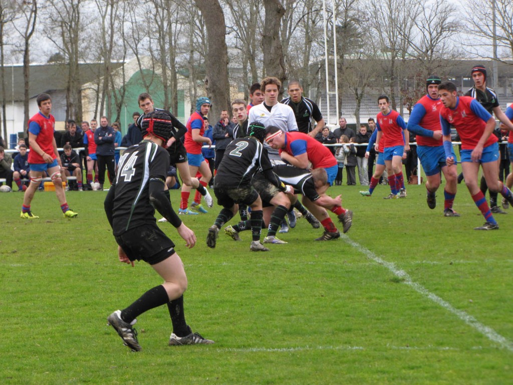 Les cadets l'ont emporté 24-12 sur leur pelouse face au Kituro Rugby Club.