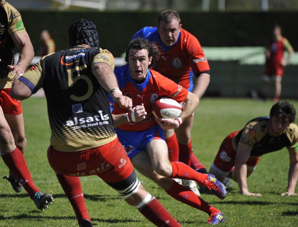 Julien Langlade et les siens sont passés tout près d'une victoire contre Castanet. (Photo Jean-Louis Tastet)  