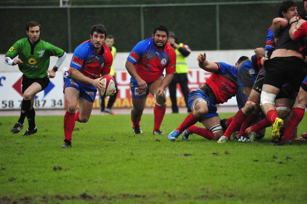 Au match aller, Hagetmau s'était imposé 8-16 en Gironde. Photo archives Jean-Louis Tastet